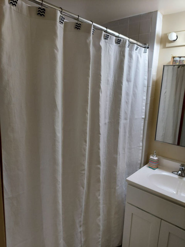 Linen Shower Curtain