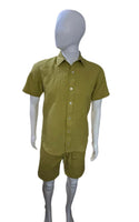 Linen Short with 2 pockets