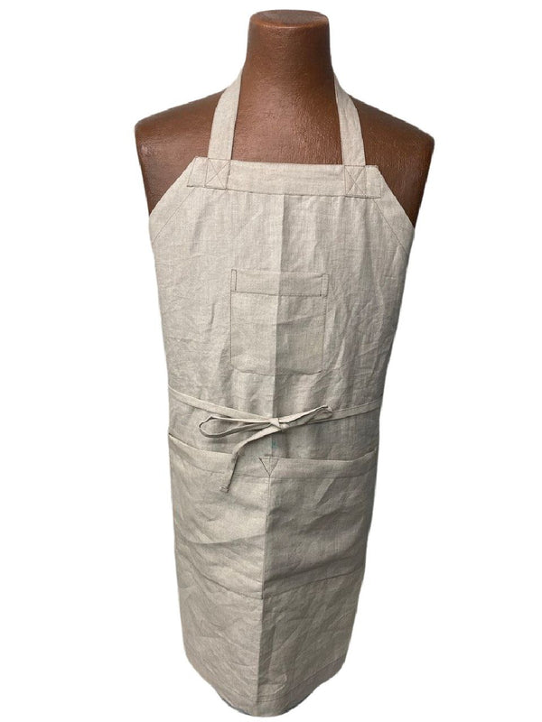Linen Apron with pockets