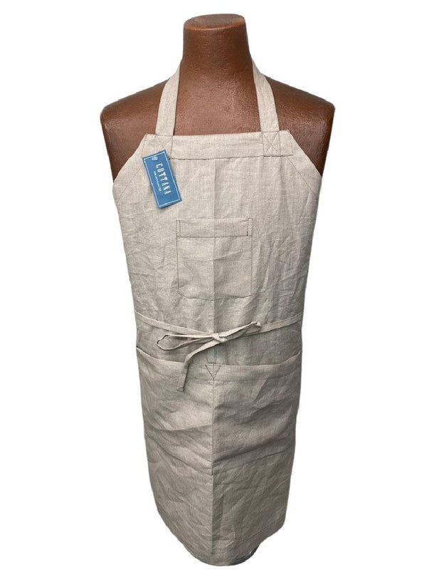 Linen Apron with pockets