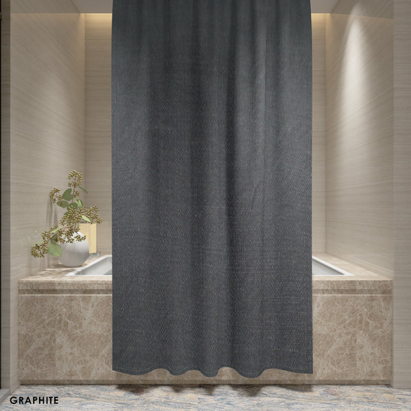 Linen Shower Curtain