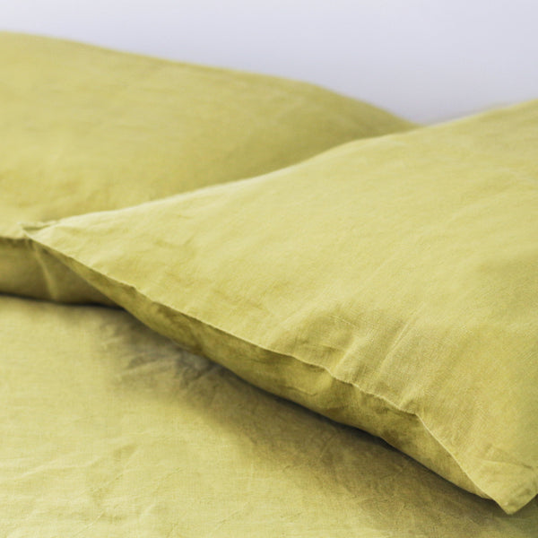 Linen Pillowcase and Shams