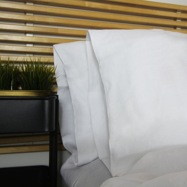 Linen Pillowcase and Shams